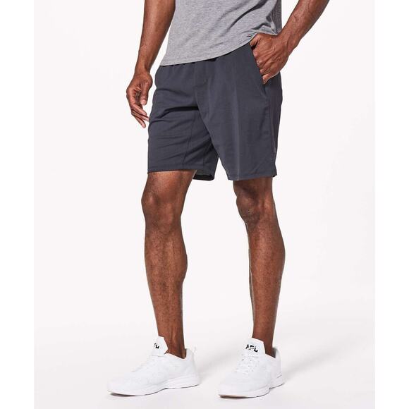 lululemon athletica Other - Lululemon Warp Lite Mesh 9" Shorts Active Run Obsidian Gray Men's Size Medium